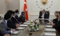 Sayın Cumhurbaşkanı Abdullah Gül, Ensar Vakfı Ankara Şubesi Başkanı Av. Ercan Poyraz ve beraberindeki heyeti kabul etti.