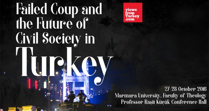 Konferans: 'Başarısız Darbe Girişimi Sonrasında Türkiye'de Sivil Toplumun Geleceği' aktarılıyor