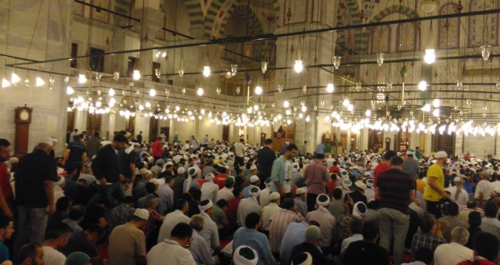 Namaz Gönüllüleri Fatih Camiinde İstiklal Duası için bir araya geldi
