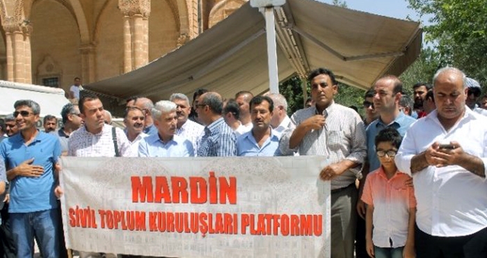 Mardin Sivil Toplum Kuruluşları Platformu terörü lanetledi