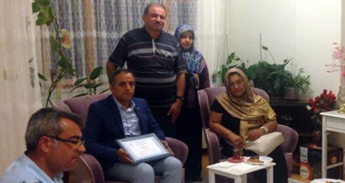 Antalya Birlik ve Kardeşlik Platformu'ndan şehit ailelerine ziyaret
