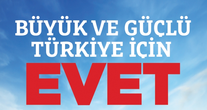 Milli İrade Platformu: 'Büyük ve Güçlü Türkiye için EVET'