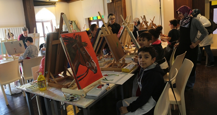 İstanbul Tasarım Merkezinde Çocuklar için Resim Atölyesi Başladı