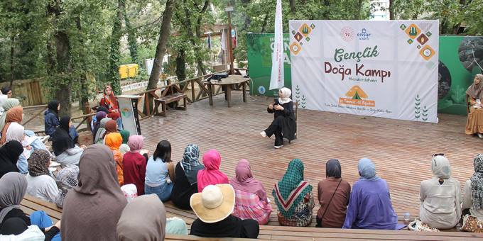 Ensar Vakfı Üniversite Kız Gençlik Doğa Kampı Gerçekleştirildi.