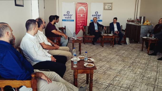 Genel Başkan ve Yönetim Kurulu Üyeleri Şırnak'ta Ziyaretlerde Bulundu