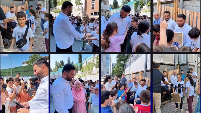Kağıthane'de Yaz Okulları Ziyareti ve Hediyeler