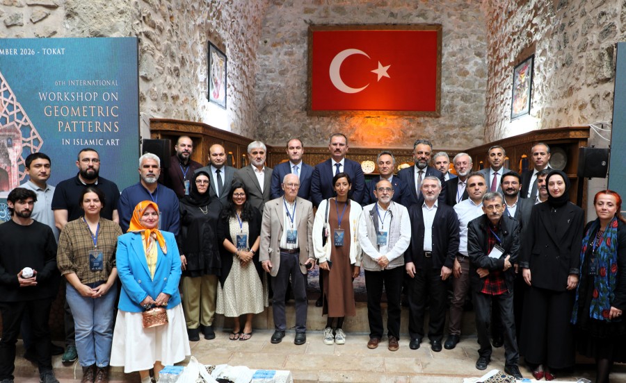 6. Uluslararası İslam Sanatında Geometrik Desenler Çalıştayı Tokat'ta Gerçekleştirildi
