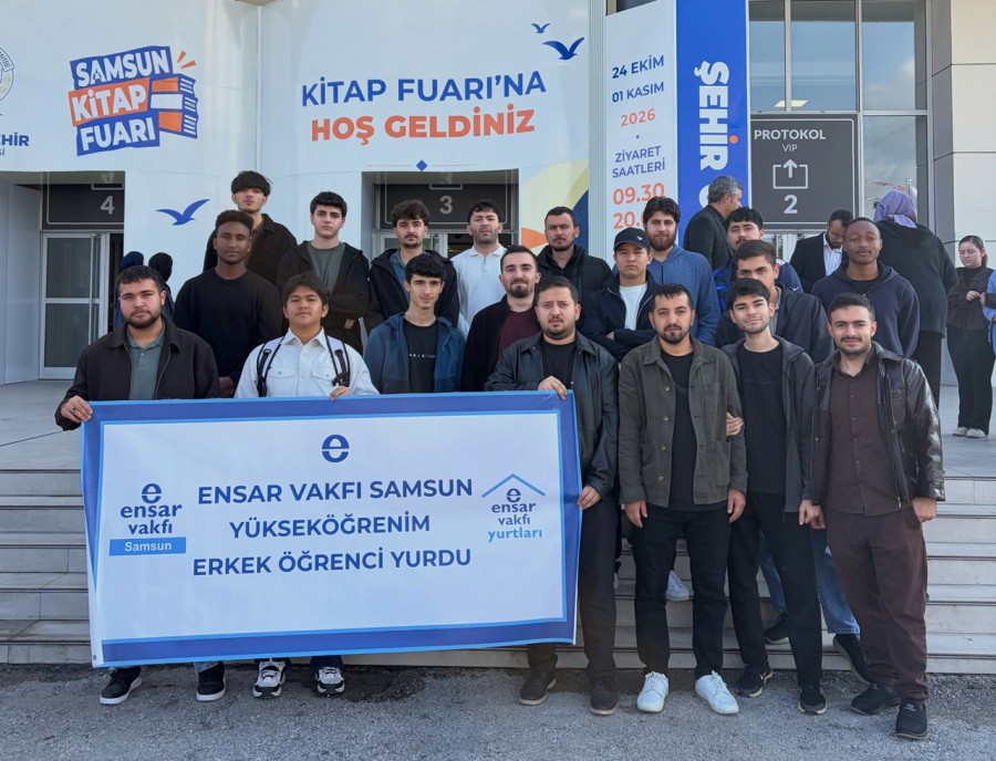 Gençlerle Birlikte Samsun Kitap Fuarı'na Yolculuk