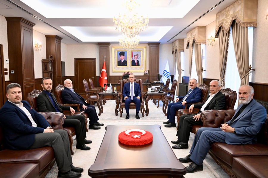 Ensar Vakfı Heyetinden Malatya Valiliği'ne Ziyaret