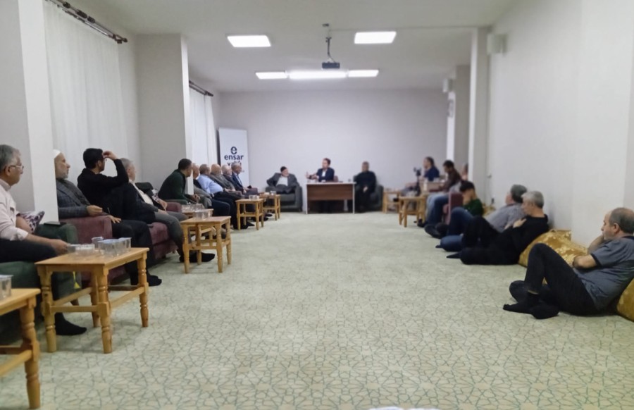Ensar Vakfı Mardin Şubesi'nde Prof. Dr. Mehmet Bilen Söyleşisi