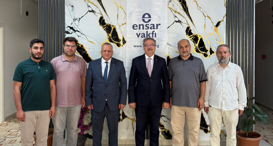 İl Milli Eğitim Müdürü Dr. Önder Arpacı'dan Ensar Vakfı Gaziantep Şubesi'ne Ziyaret