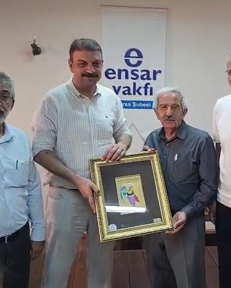 Vakıflar Genel Müdürü Sinan Aksu'dan Ensar Vakfı Bursa Şubesi'ne Ziyaret
