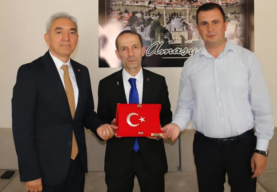 AK Parti Heyetinden Ensar Vakfı Amasya Şubesi'ne Ziyaret