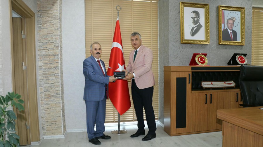Ensar Vakfı Heyetinden İl Milli Eğitim Müdürü Katipoğlu'na Ziyaret