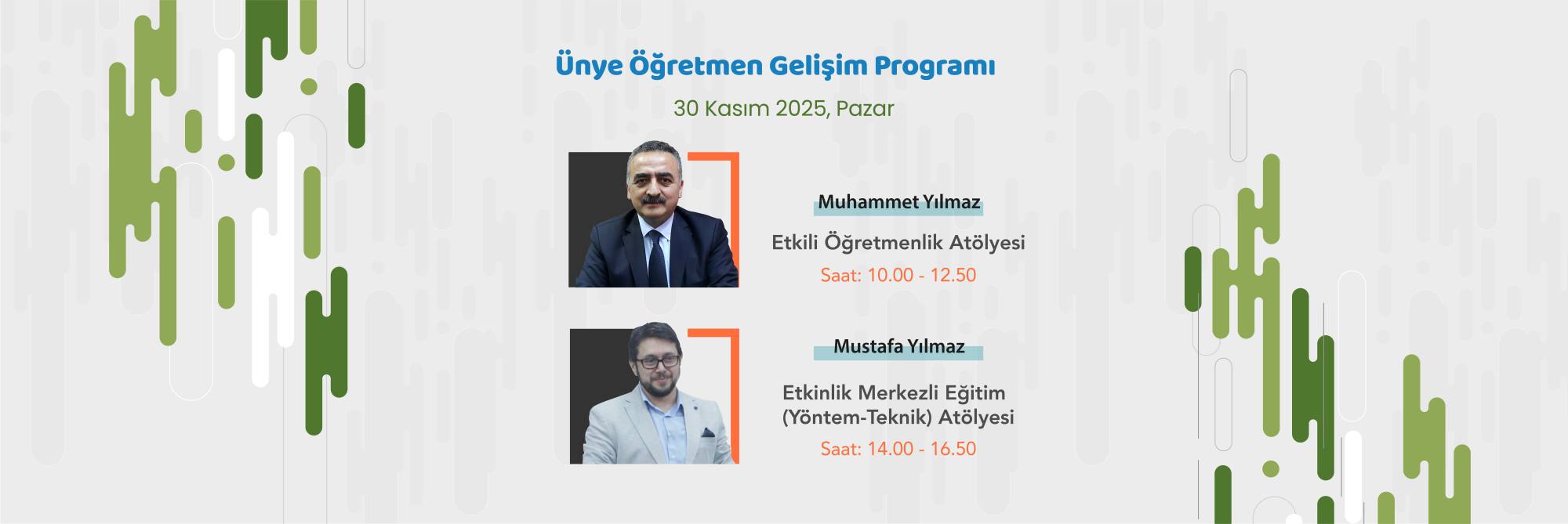 Ünye Öğretmen Gelişim Programı